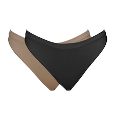 Kit Calcinhas Hanes Tanga 1148 - 2 unidades - Adulto