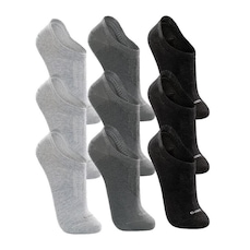 Kit de Meias sem Cano Lupo Sport - 9 Pares - Adulto