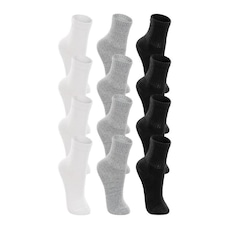 Kit Meias Cano Longo Lupo Com 12 Pares - Infantil