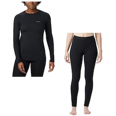 Kit Camisa Térmica Columbia Midweight Stretch Long Sleeve + Calça Térmica Midweight Stretch Tight - Feminina