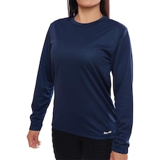 Camiseta Manga Longa Dry Fit Treino Academia Blusa - Feminina