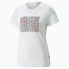 Camiseta Puma She Moves Us - Feminina