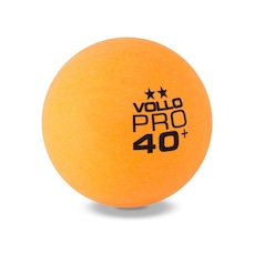 Bola de Tênis de Mesa Vollo 2 Estrelas - 6 Unidades