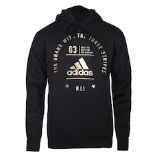 Blusão de Moletom com Capuz adidas Community Line BJJ - Masculino