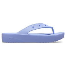 Chinelo Crocs Classic Plataform Flip Moon Jelly - Feminino