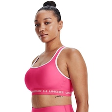 Top Fitness Under Armour Crossback Mid Bra - Feminino