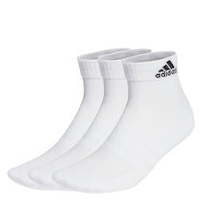 Kit de Meias Sapatilha Finas Leves com 3 Pares - Adulto