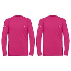 Camiseta Térmica Puma Manga Longa Uv50+ - Infantil - 2 Unidades