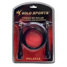 Corda de Pular Gold Sports CrossTrainer Polaris Pro II com Rolamento - 3 mts