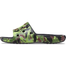 Chinelo Slide Crocs Cls Spray Camo - Masculino