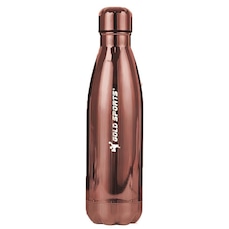 Garrafa Térmica Gold Sports Brass em Aço Inoxidável - 500ml