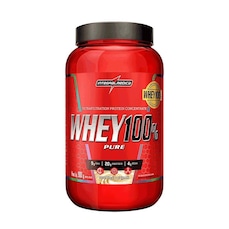 Whey 100% Pure Integralmédica - Morango - 900g