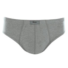 Cueca Slip Mash Algodão Lisa - Adulto