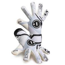 Luva de Goleiro Campo e Society N1 Zeus Profissional - Adulto