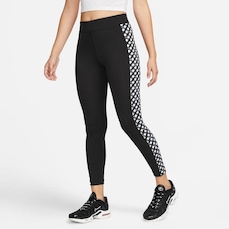 Calça Legging Nike Sportwear Gingham - Feminina