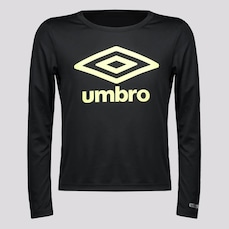 Camiseta Umbro Manga Longa Basic UV - Infantil