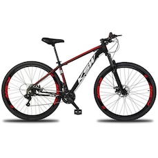 Bicicleta Aro 29 Ksw XLT Alumínio - Freio a Disco - Câmbio Importado - 21 Marchas