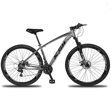 Bicicleta Aro 29 Ksw XLT Alumínio - Freio a Disco - Câmbio Importado - 21 Marchas
