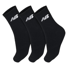 Kit Meias New Balance Lifestyle Basic com 3 Pares - 39 a 42 - Adulto