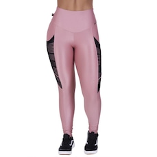 Calça Legging Orbis Fitness Wonder Bolso Detalhe Tela - Feminina