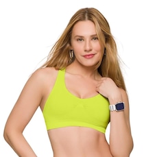 Top Fitness Selene Nadador sem Costura - Feminino