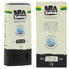 Protetor Solar Facial Brazinco FPS 50 Incolor
