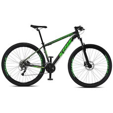 Bicicleta Aro 29 KRW S30 Alumínio - Freio Hidráulico com Trava - Câmbio Shimano Acera - 27 Velocidades - Unissex