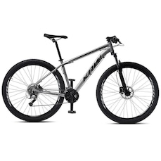 Bicicleta Aro 29 KRW S30 Alumínio - Freio Hidráulico com Trava - Câmbio Shimano Acera - 27 Velocidades - Unissex