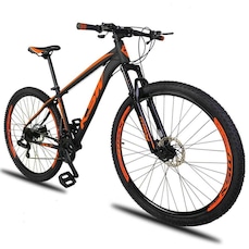Bicicleta Aro 29 KSW XLT MTB Aluminio - Freio a Disco - Câmbios Shimano - 24V - Adulto