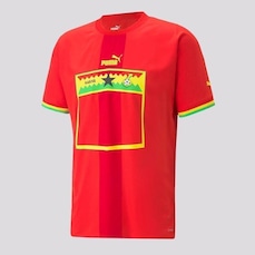 CAMISA GHANA II 22 TORCEDOR PUMA MASC