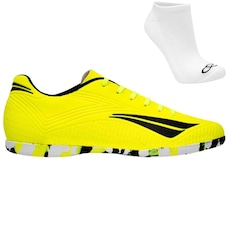 Kit Chuteira de Futsal Penalty Fúria + Meias - Adulto