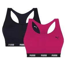 Kit Top Fitness Puma Nadador com Bojo - Feminino - 2 unidades