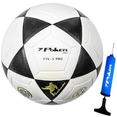 Kit Bola de Futevôlei Poker Vulcanizada Rio Oficial PU + Bomba