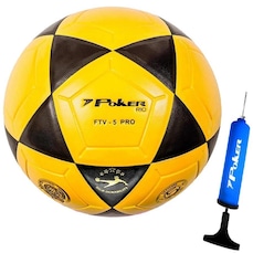 Kit Bola de Futevôlei Poker Vulcanizada Rio Oficial PU + Bomba