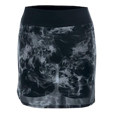 Short-Saia She Estampado Cós Elástico Fitness - Feminino