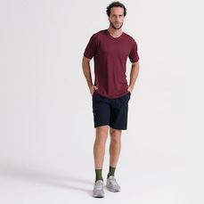 Camiseta Insider Básica Tech Gola V - Masculina