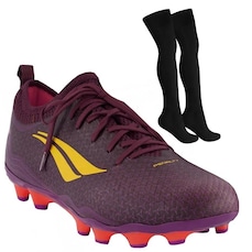 Kit Penalty: Chuteira de Campo S11 Locker Ecoknit Xxi + Meião - Adulto
