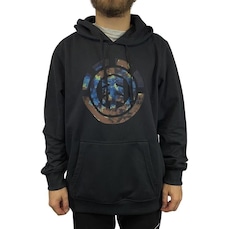 Blusão de Moletom com Capuz Element Canguru Magma - Masculino