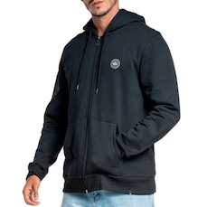 Jaqueta de Moletom com Capuz Quiksilver Aber Transfer Round - Masculino