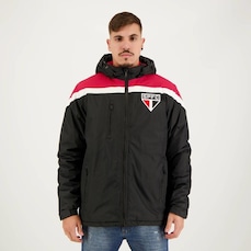 Jaqueta do São Paulo com Capuz Dobby Poly Futfanatics - Masculina