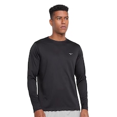 Camiseta Manga Longa Mizuno Energy - Masculina