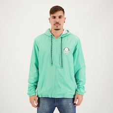 Jaqueta Corta Vento do Palmeiras com Capuz Tradição Futfanatics - Masculina