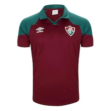 Camisa Polo do Fluminense Viagem 2023 Umbro - Masculina