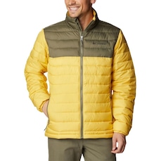 Jaqueta Columbia Powder Lite Amarelo - Masculina