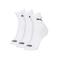 Meia Cano Médio Puma - 3 Pares - Adulto