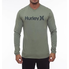 Camiseta Manga Longa Hurley O&O Solid - Masculina