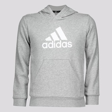 Blusão de Moletom adidas com Capuz Big Logo - Infantil