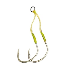 Anzol Pioneer Assist Hooks Slow Fall 3/0 - 30mm - Fluor Pink