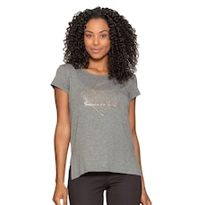 Camiseta Run More Alongada - Feminina