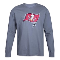 Camiseta Manga Longa New Era Tampa Bay Buccaneers Core - Masculina